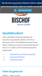 Mobile Screenshot of bischof-druck.de